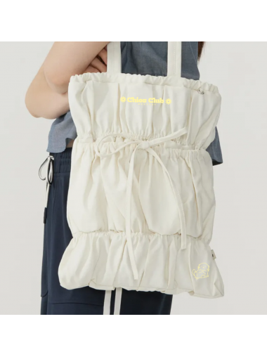 CHIOS CLUB - Butterfly Double Tote MS03/米白色
